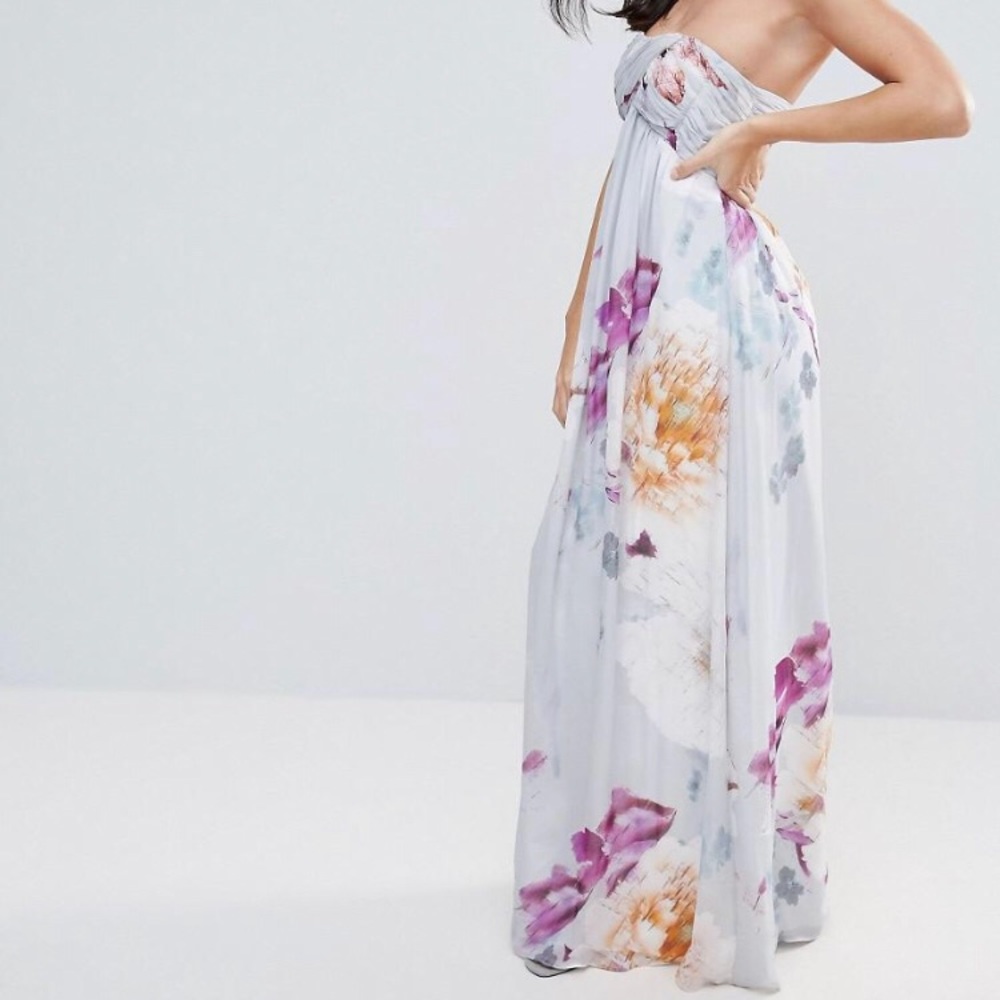 Brand New Little Mistress Strapless Maxi Dress